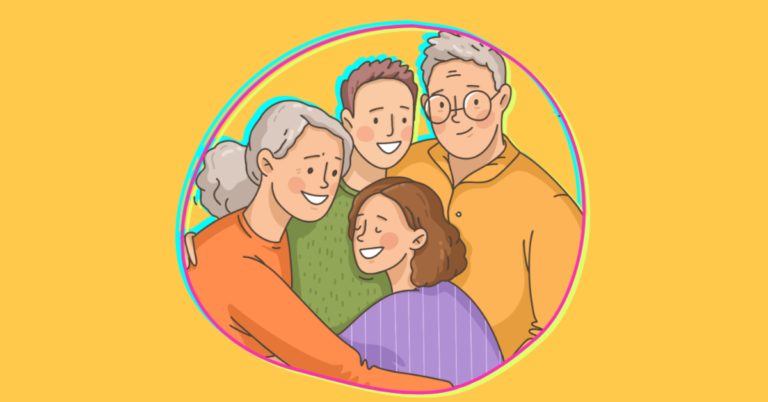 living with parents to save money