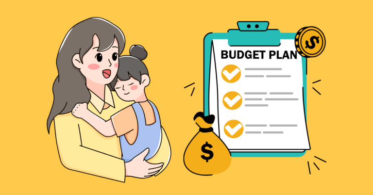 managing money as a single mom or parent