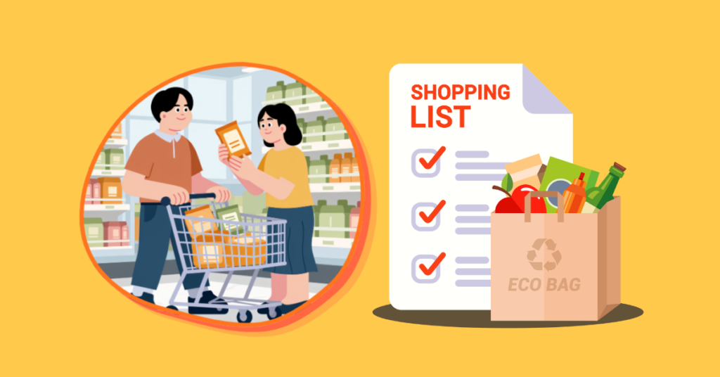 grocery monthly budget for two