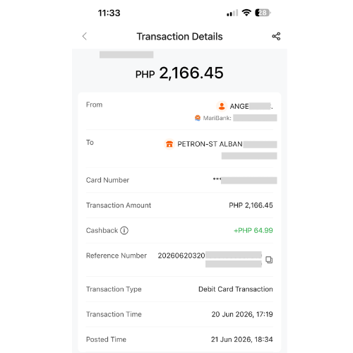 maribank seabank cashback promo on gas